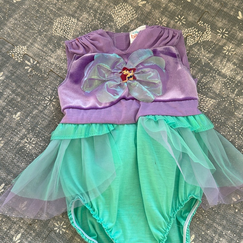 Disney little mermaid baby costume